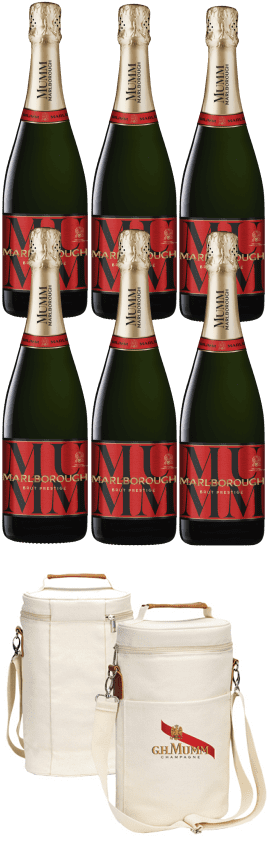 Mumm Marlborough Brut Prestige (6 bottles + Mumm Cooler Bag)