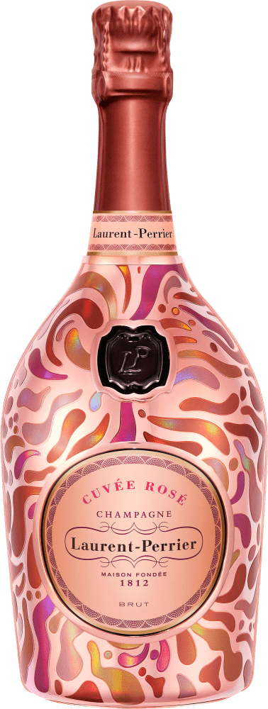 Laurent Perrier Cuvee Rose Champagne (Petal Jacket Limited Edition)