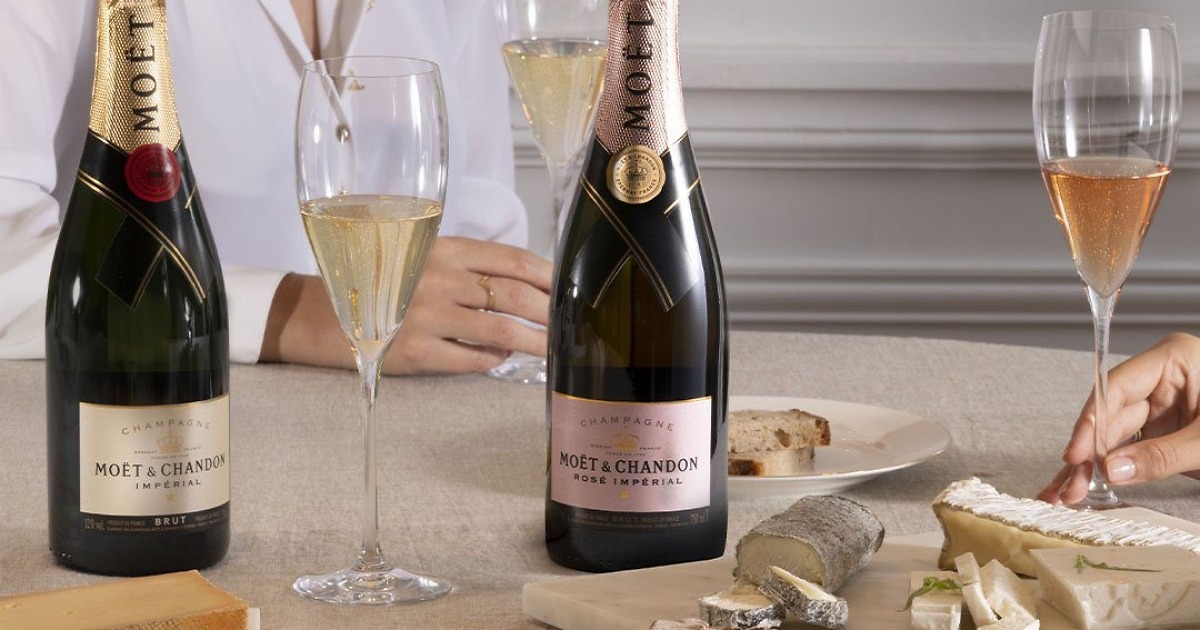 Moet & Chandon Rose Champagne Brut - The Good Wine Co.