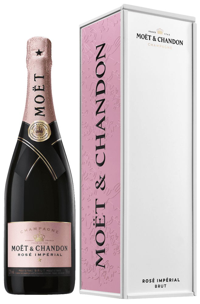 Moet & Chandon Rose Champagne (Limited Edition Metal Gift Box)